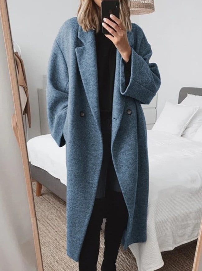Veloria™ – Women’s Wool Trench Coat