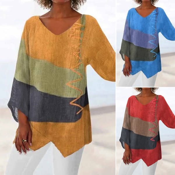 Celestia™ | Timeless V-Neck Blouse