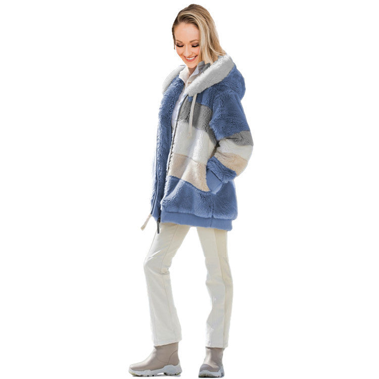 Avelora™ – Women’s Fleece Zip Cardigan