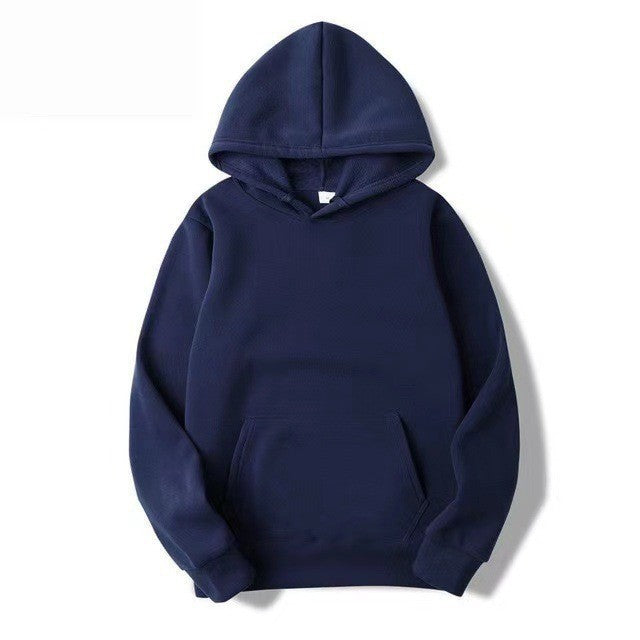 LuxeVita™ Solid Color Pullover Hoodie – Men & Women