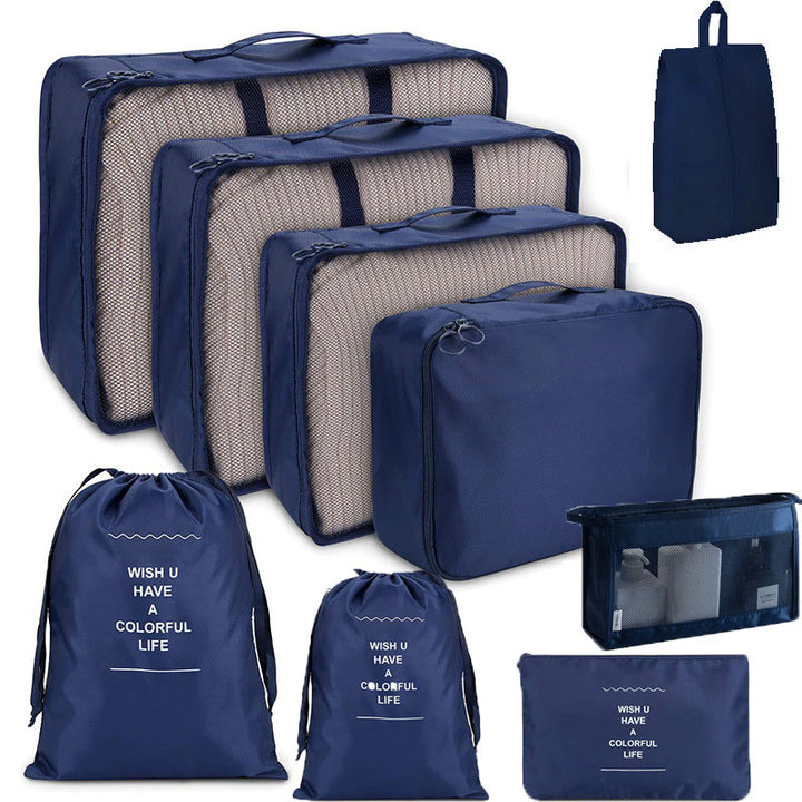 PackNest™ – 8-Piece Travel Organizer Storage Set
