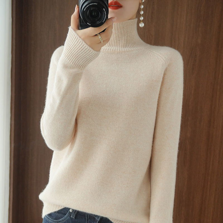 Liora™ – Soft Collar Sweater