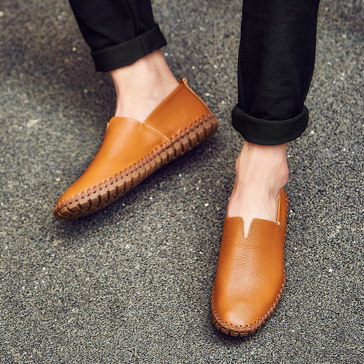 Corven™– Classic Leather Slip-Ons