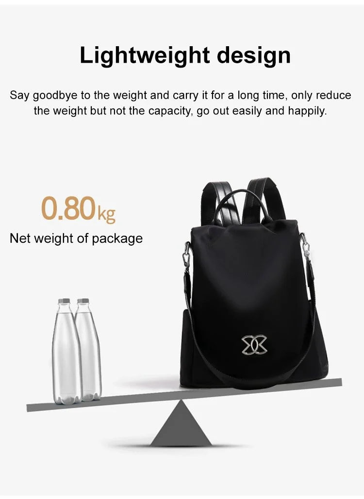 LuxeLoom™ |  French Anti-Theft Backpack