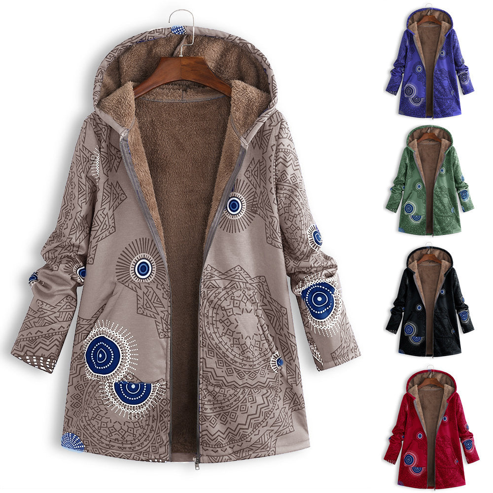 Fiora™ Soft Luxe Fleece Jacket – Women’s Cozy Hoodie