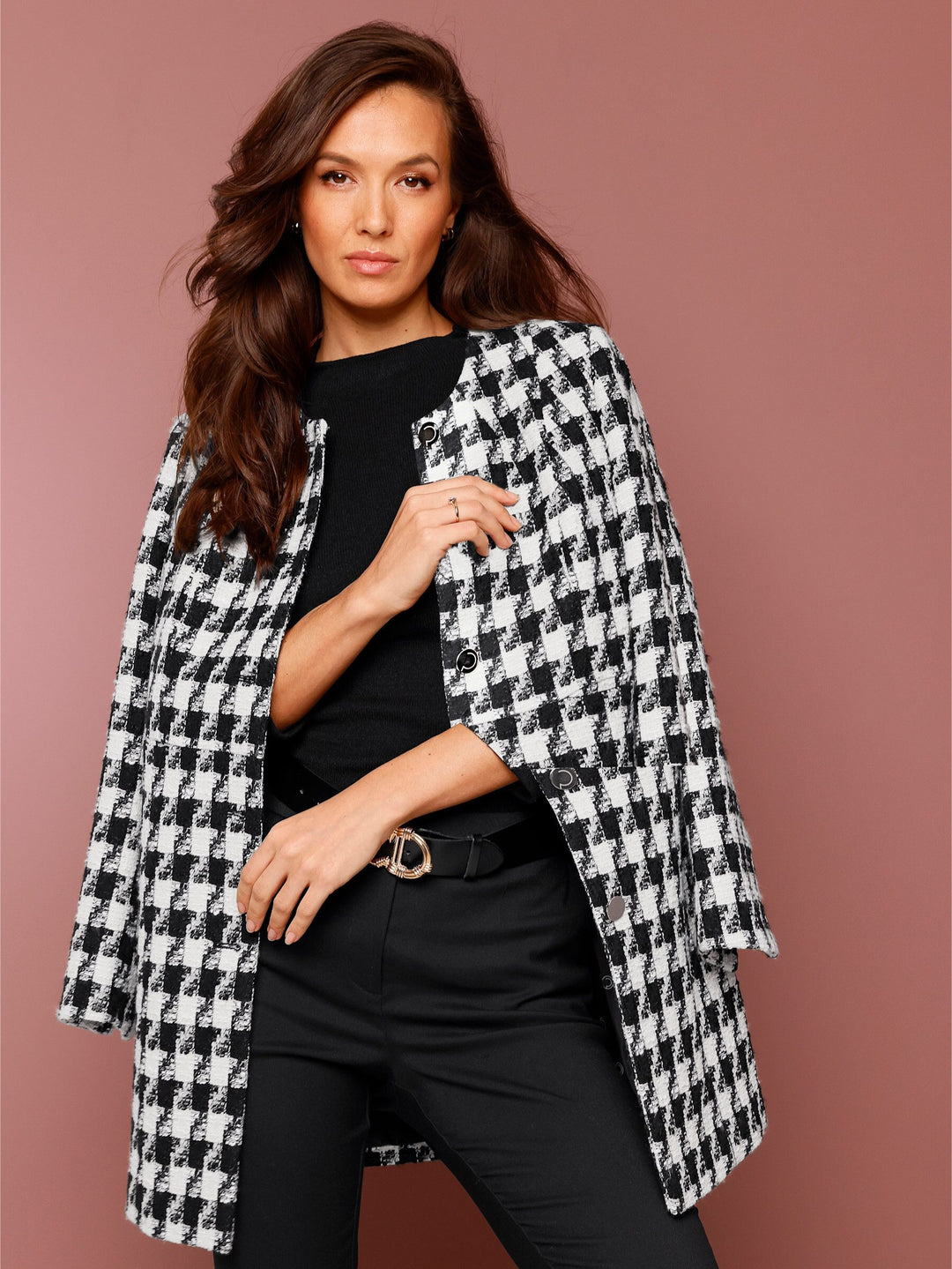 Novelle™ Artistic Trench Coat – Women’s Mid-Length Coat
