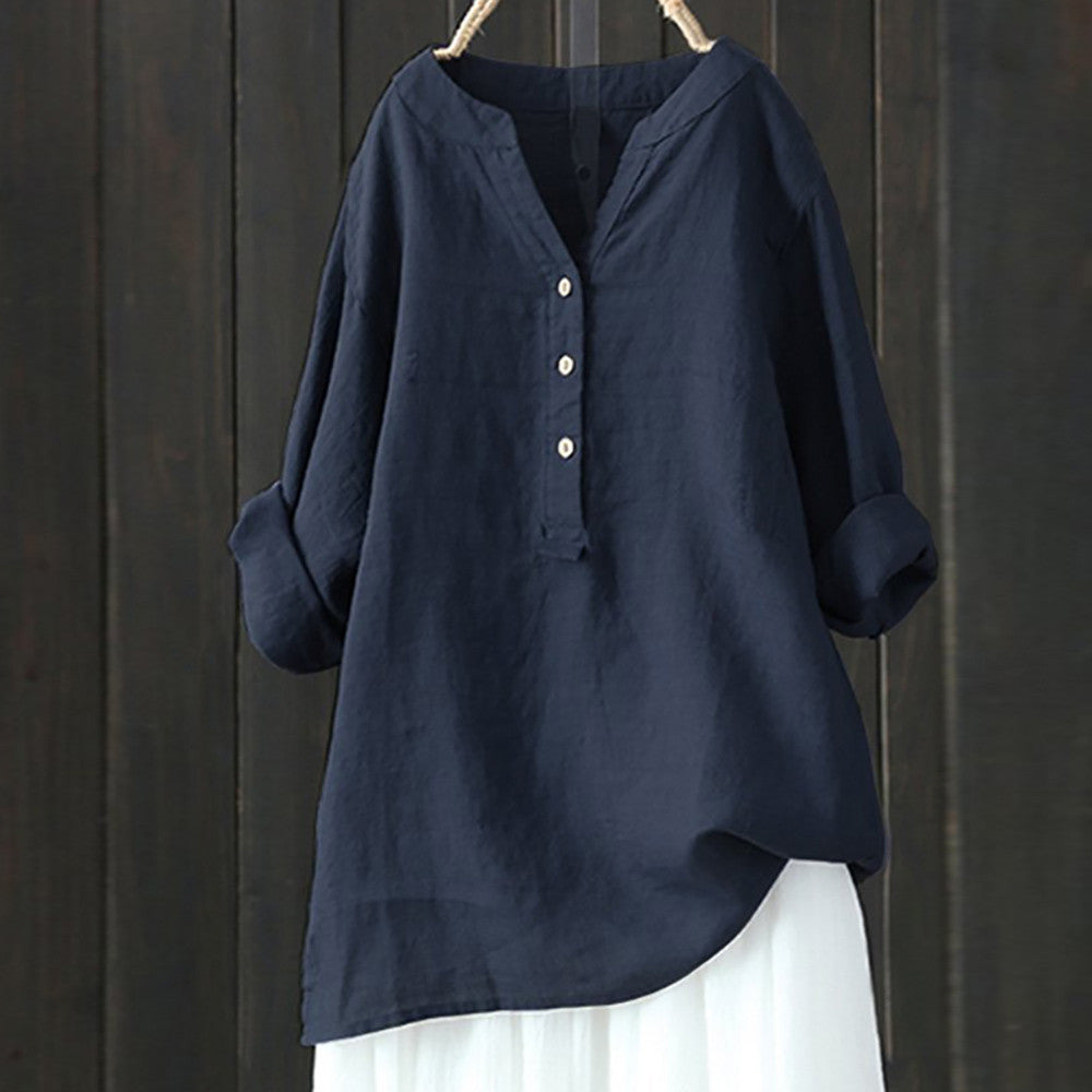 Alorin™ – Breezy Mandarin Blouse