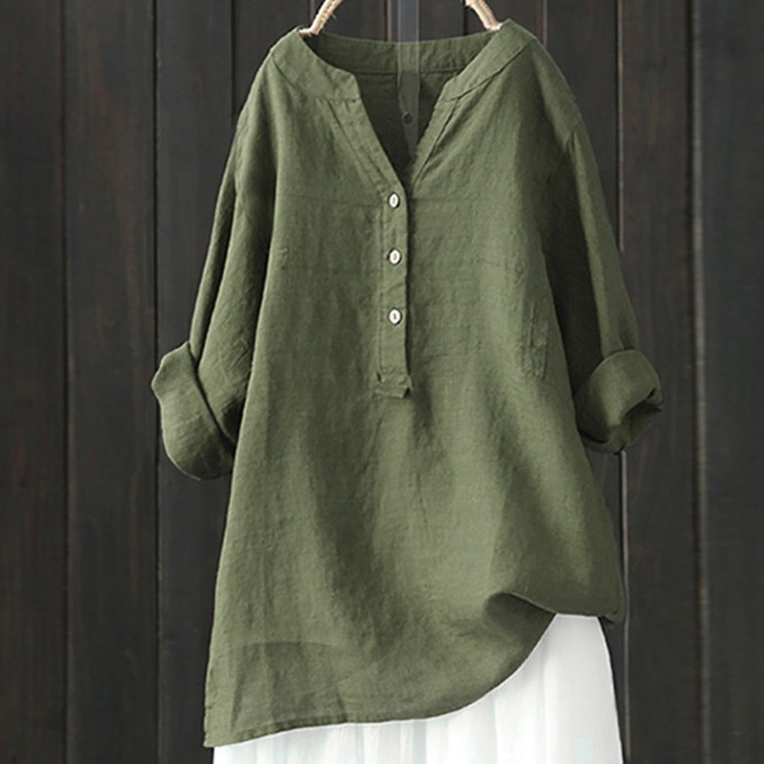 Alorin™ – Breezy Mandarin Blouse