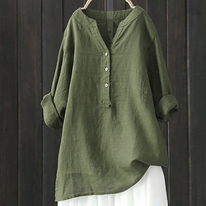 Alorin™ – Breezy Mandarin Blouse