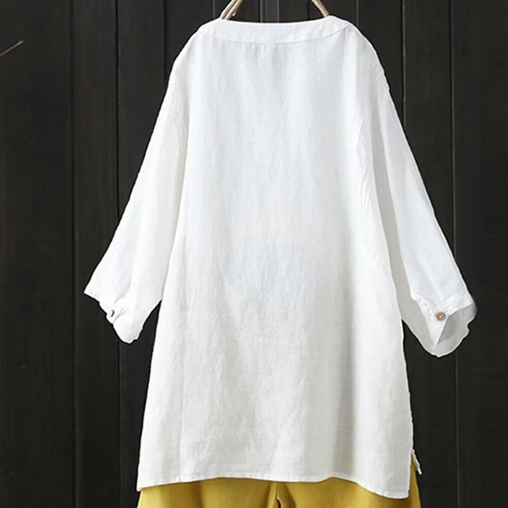 Alorin™ – Breezy Mandarin Blouse