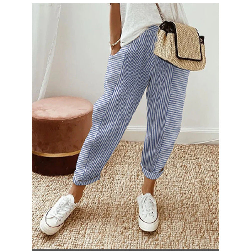 Eliza™ – Striped Summer Trousers