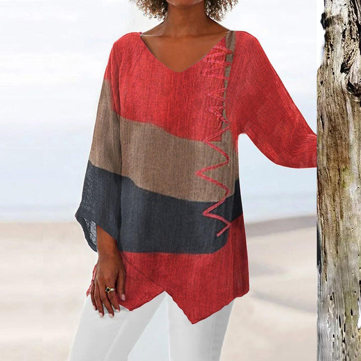 Celestia™ | Timeless V-Neck Blouse