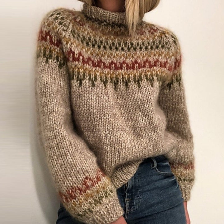 Helga – Printed Icelandic Sweater