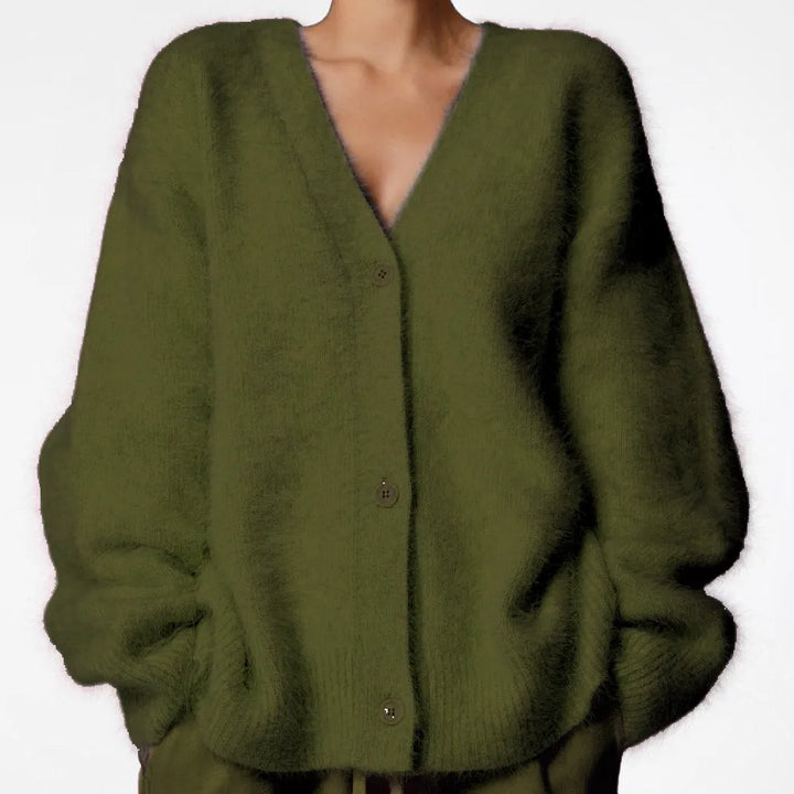Serave™ – Women’s Loose V-Neck Cardigan