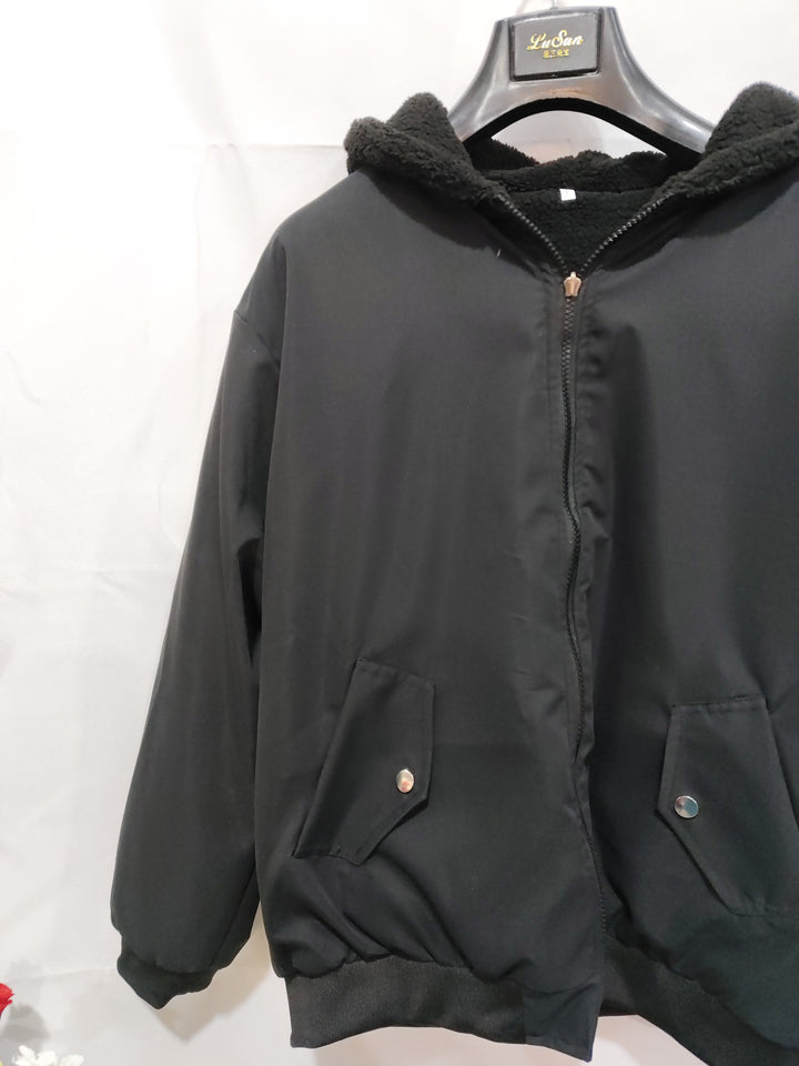 DualWarm™ – Reversible Thickened Cotton Coat
