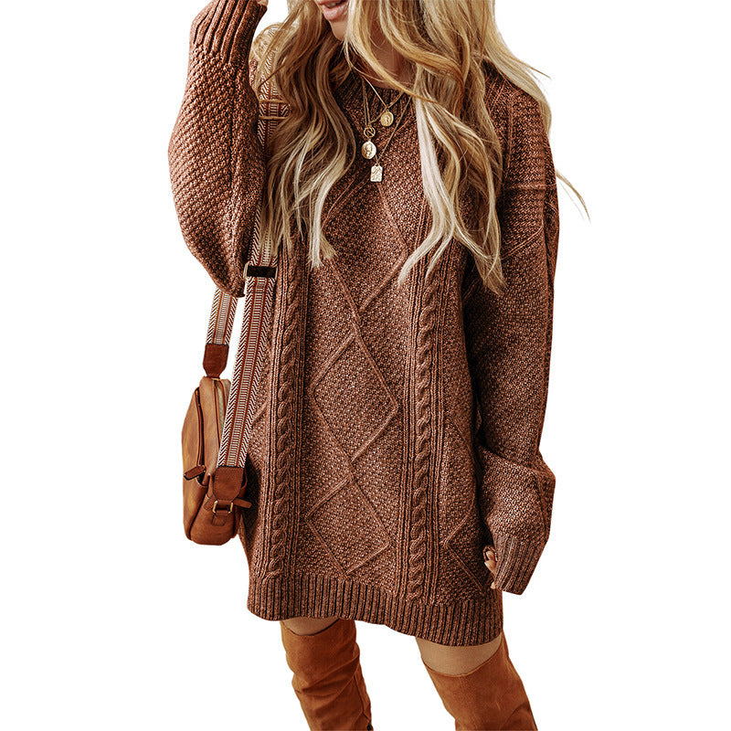 Solenne™ – Cozy Women Winter Knit Dress