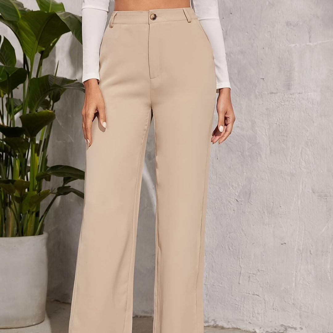 DrapeLine™ – Women’s Wide-Leg Flowy Commuter Trousers