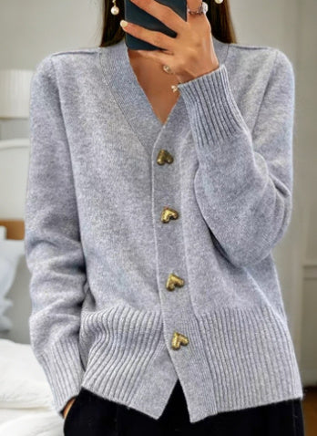 Marcelline™ – Cozy Love Button Sweater