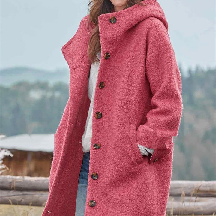 Rosette™ – Soft Wool Blend Coat