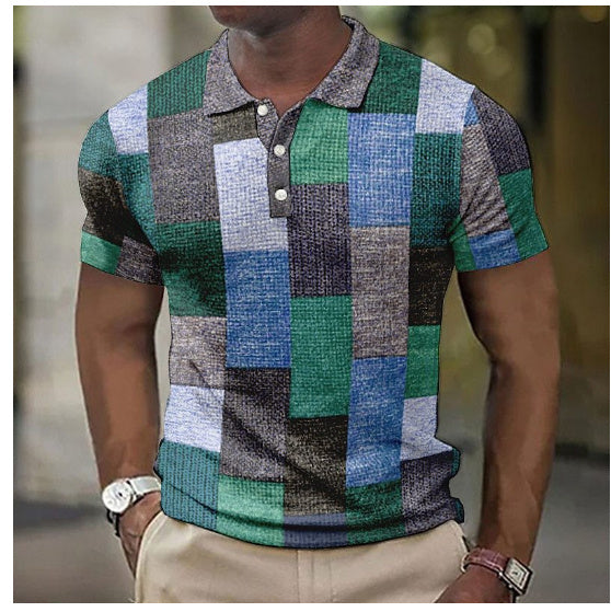 Raphael | Men’s Stylish Checked Polo