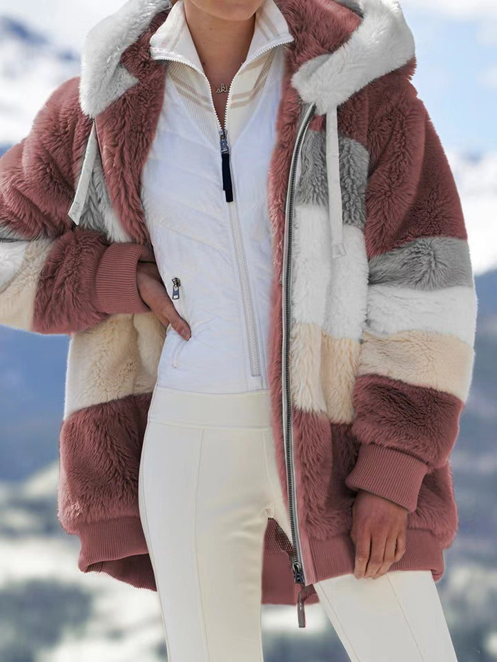 Avelora™ – Women’s Fleece Zip Cardigan