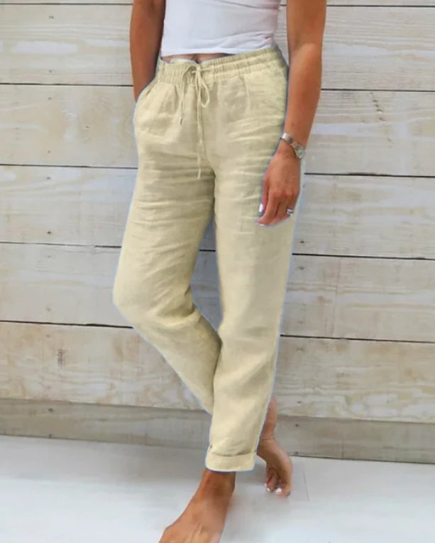 Elara™ – Romantic Hemp Lounge Slacks