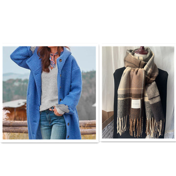 Rosette™ – Soft Wool Blend Coat