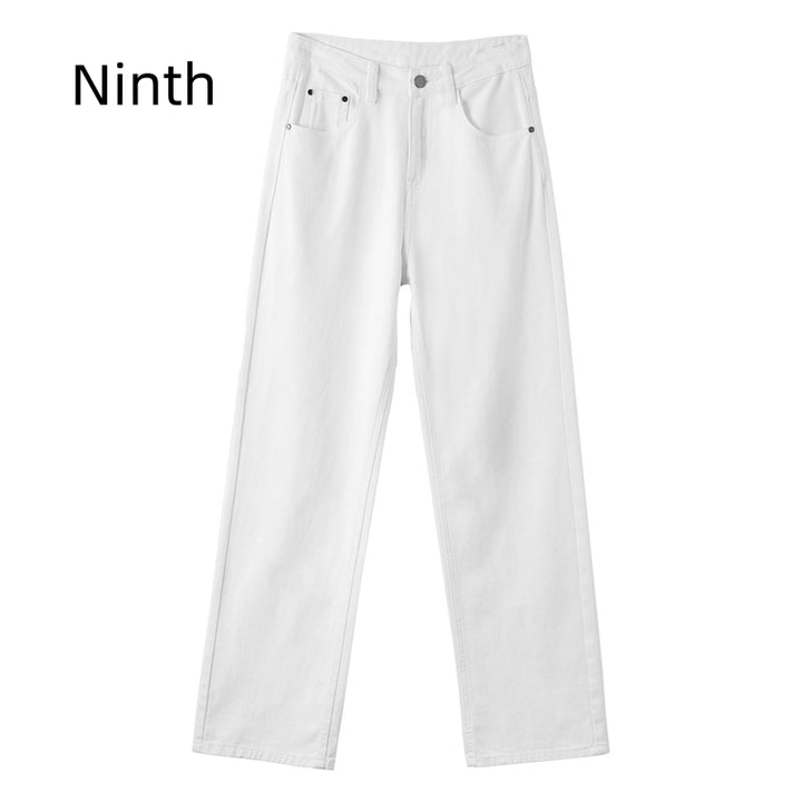 CaféFlow™ – Women’s High-Waist Soft Wide-Leg Denim Jeans