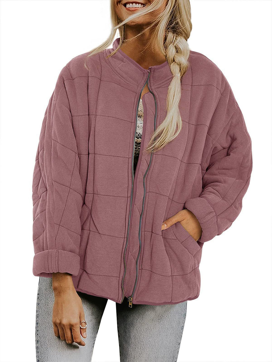 Virelle™ – Cotton Blend Pocket Jacket