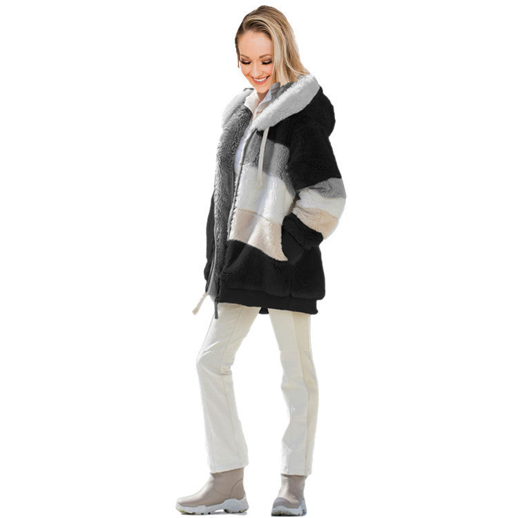 Avelora™ – Women’s Fleece Zip Cardigan