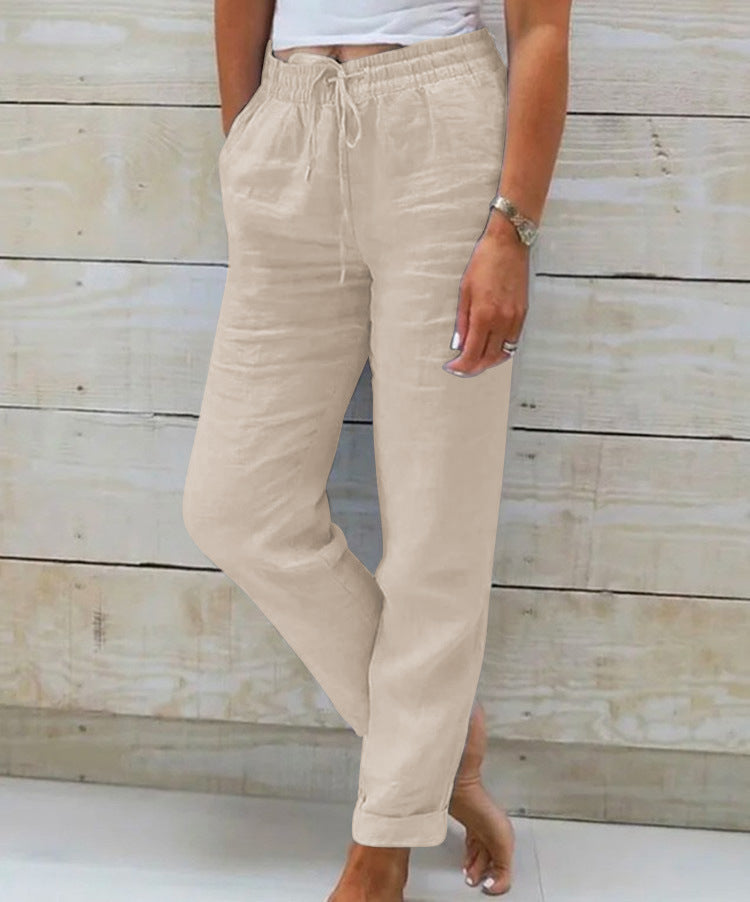 Elara™ – Romantic Hemp Lounge Slacks