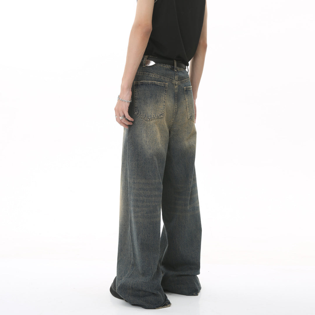 RetroFlow™ – Unisex Loose-Fit Vintage Denim Jeans