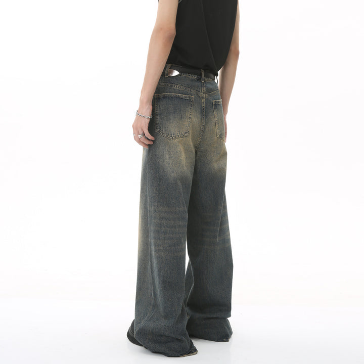 RetroFlow™ – Unisex Loose-Fit Vintage Denim Jeans