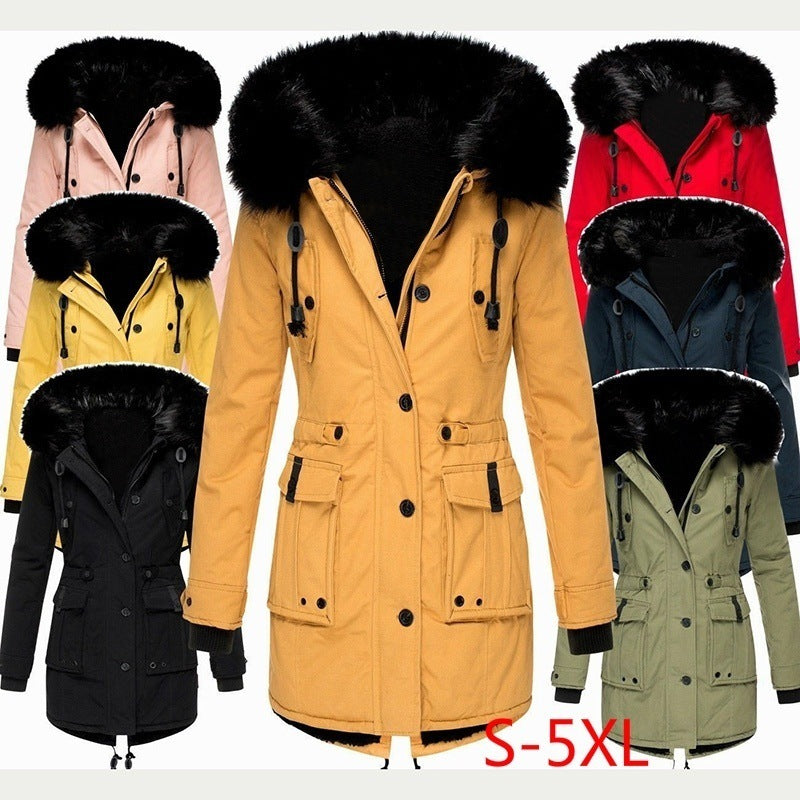 WarmMote™ – Soft Cotton Hooded Jacket For Woman – London Gevane
