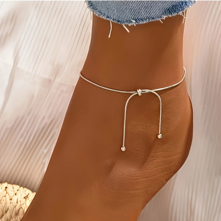 Solara™ – Boho Bead Ankle Chain