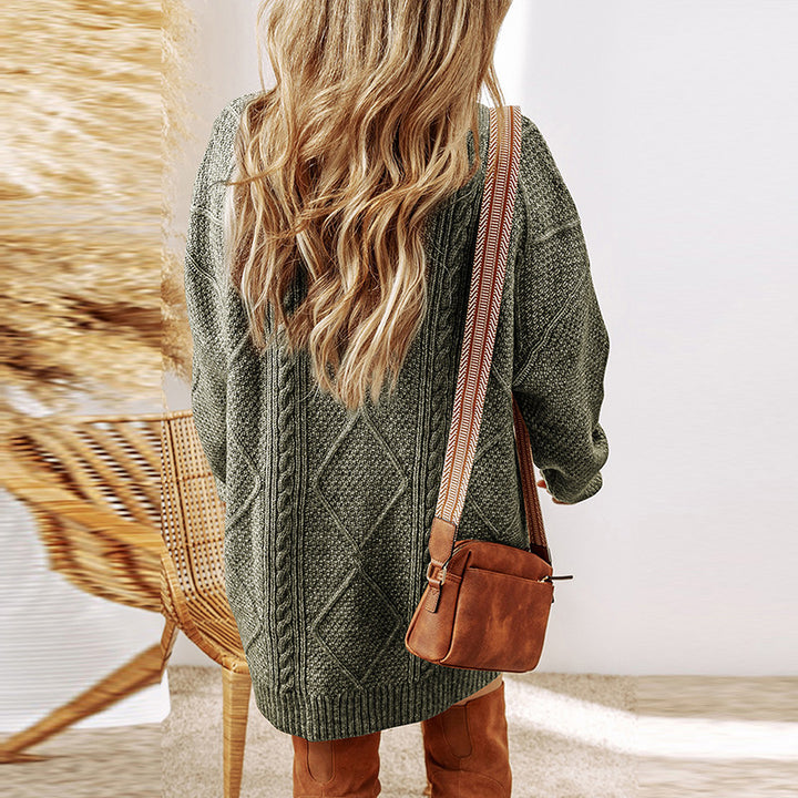 Solenne™ – Cozy Women Winter Knit Dress
