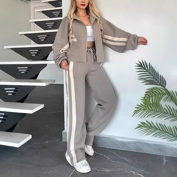 Anitta™ – Women’s Loose White Tracksuit Set