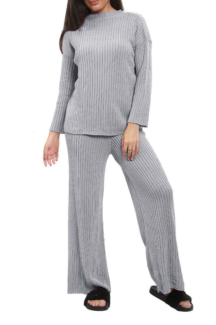 Seraphine™ – Women’s Chunky Ribbed Knit Loungewear Set