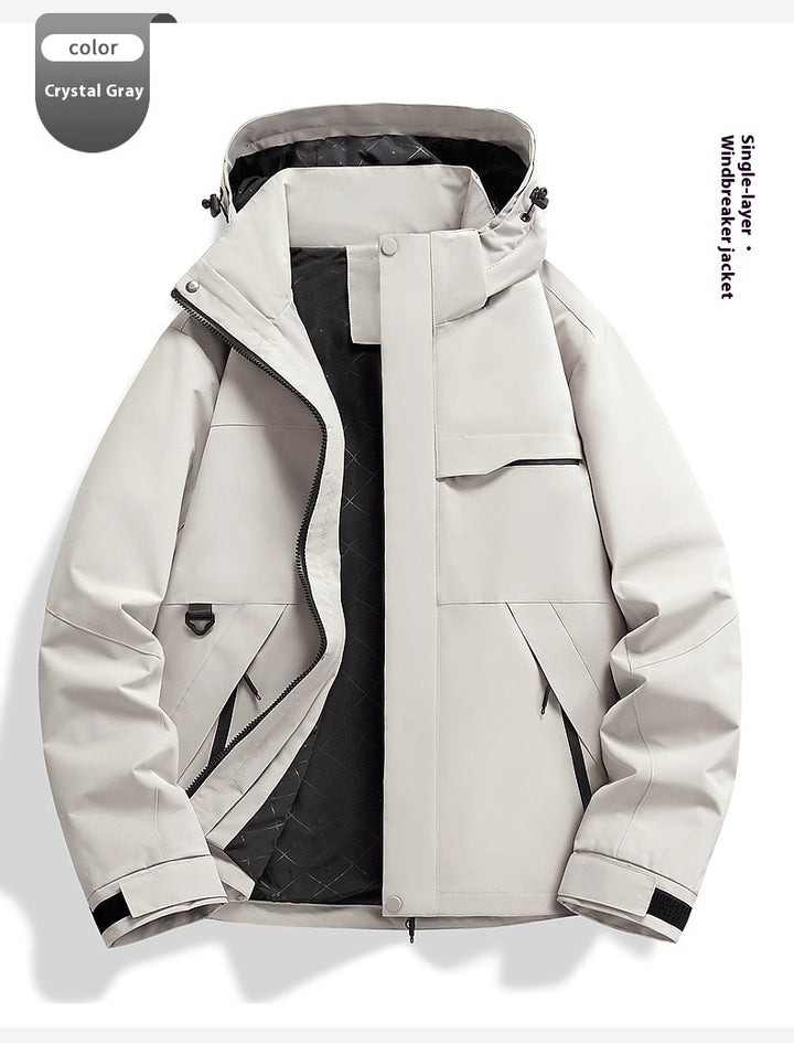 VentoShell Outdoor Shell Jacket – Windproof & Waterproof