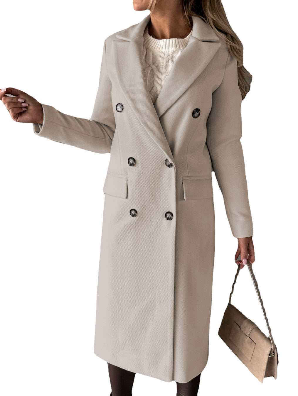 Aurelia™ – Slim Woman Fit Long Winter Overcoat