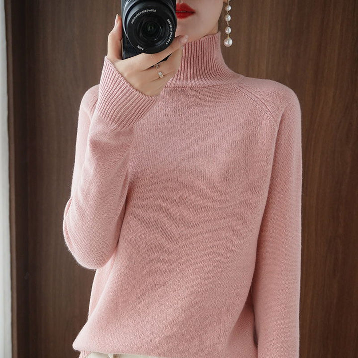 Liora™ – Soft Collar Sweater