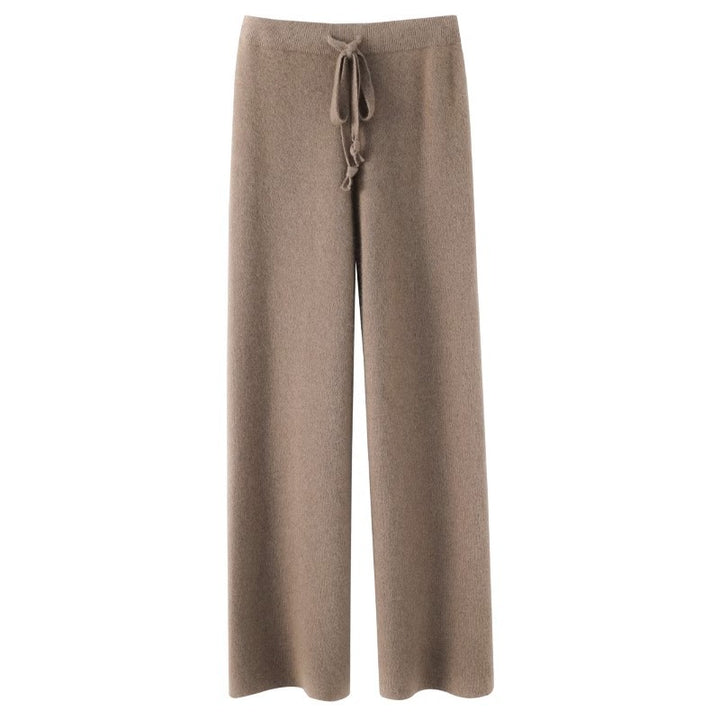 DrapeFlow™ – Women’s Knit Wide-Leg Lounge Pants