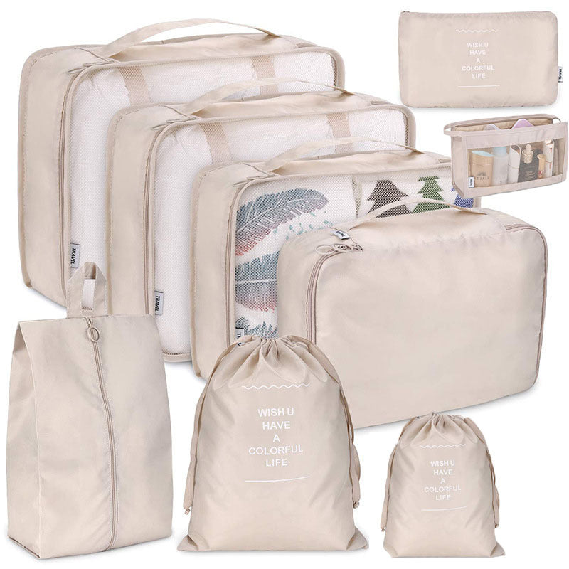PackNest™ – 8-Piece Travel Organizer Storage Set
