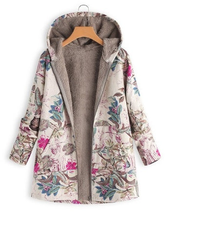 Fiora™ Soft Luxe Fleece Jacket – Women’s Cozy Hoodie