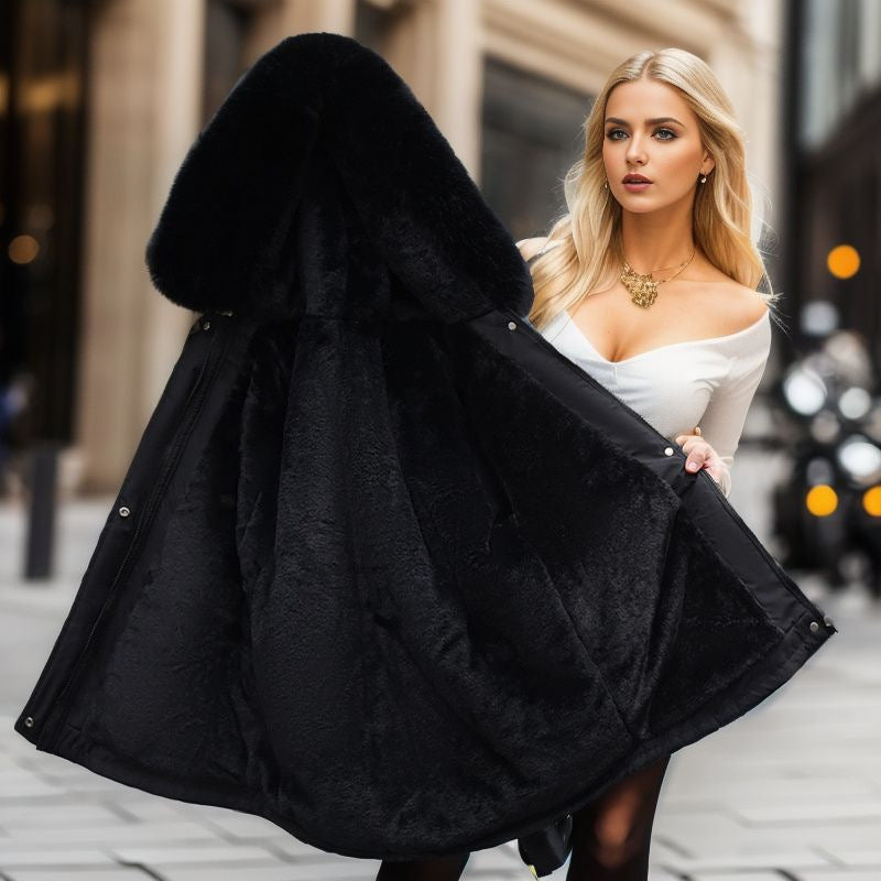 Arionne™ | Women’s Plush-Lined Short Fleece Parka