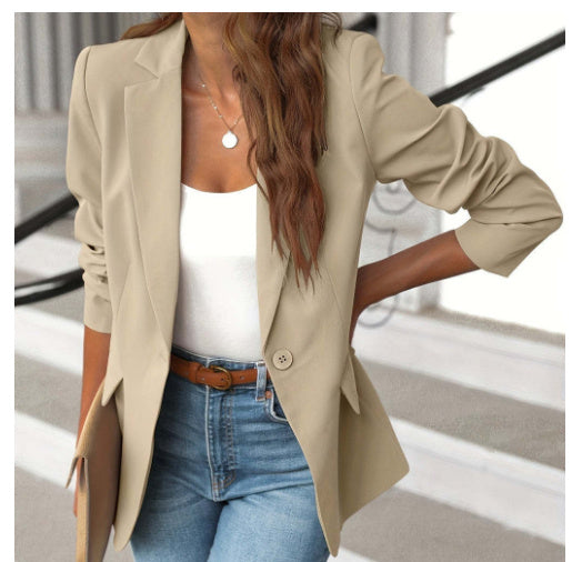 CommuteEdge™ – Women’s Single-Button Lapel Blazer