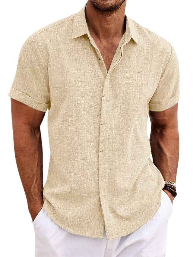 Virello™ – Men Everyday Linen T‑Shirt