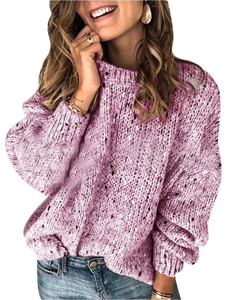 Adeline™ – Retro Colorblock Sweater