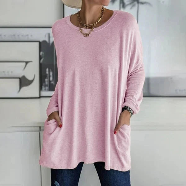 Seraphina™ – Effortless Pocket Pullover