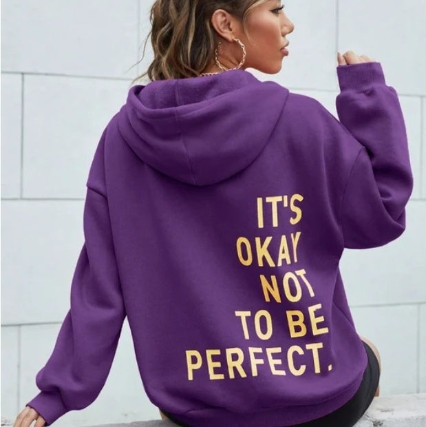 Allegra™ – rainbow font casual sweatshirt